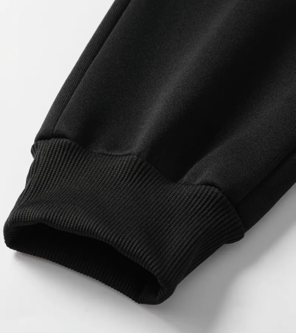 Premium Black Sweatpants with Drawstring