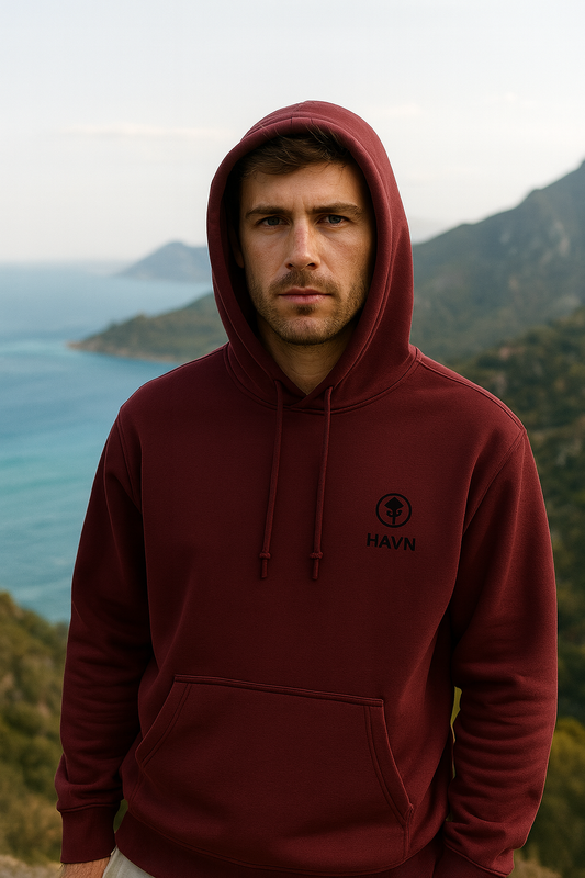Premium Burgundy Hoodie