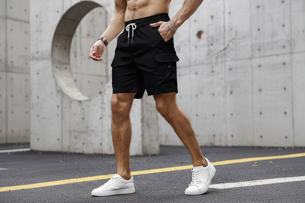 Summer men's shorts designed for everyday comfort and style