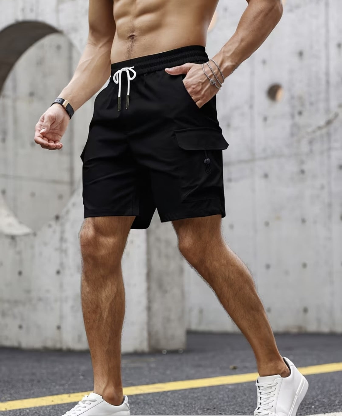 Summer men's shorts designed for everyday comfort and style
