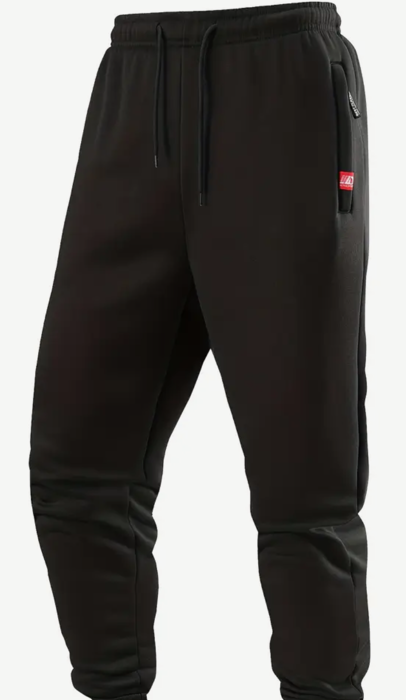 Premium Black Sweatpants with Drawstring
