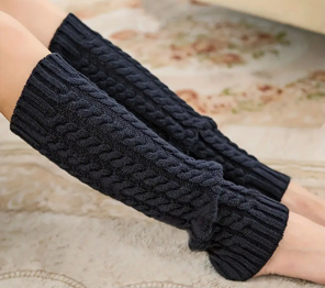 Premium Women Leg Warmers, Knit warm and comfortable knee high socks